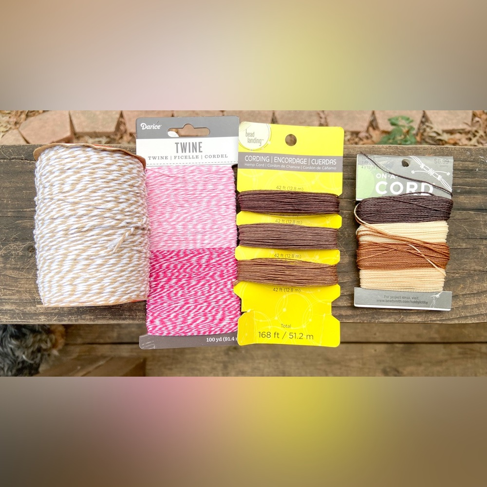 Cording & Twine NWT- Hemp Cord forJewelry Making Cording & Beading. Craft Twine